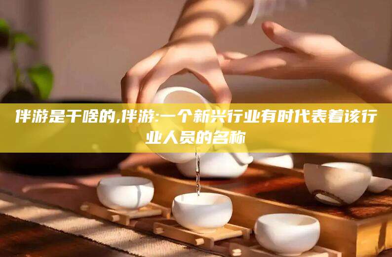 鄄城伴游是干啥的,伴游:一个新兴行业有时代表着该行业人员的名称
